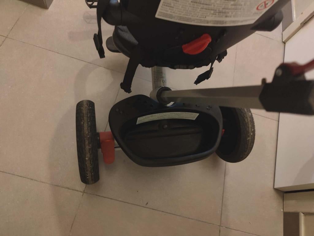 Schaalbare driewieler voor baby's met handgreep voor ouders, Fietsen en Brommers, Ophalen