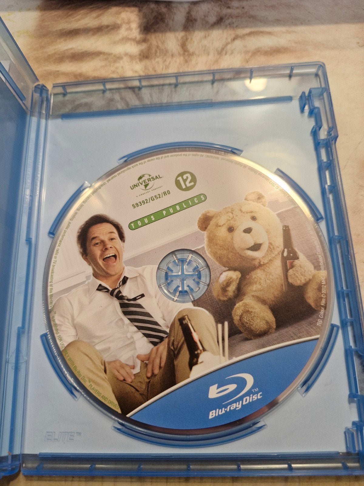 blu_ray ted, Cd's en Dvd's, Cd's | Kinderen en Jeugd, Ophalen of Verzenden, Zo goed als nieuw