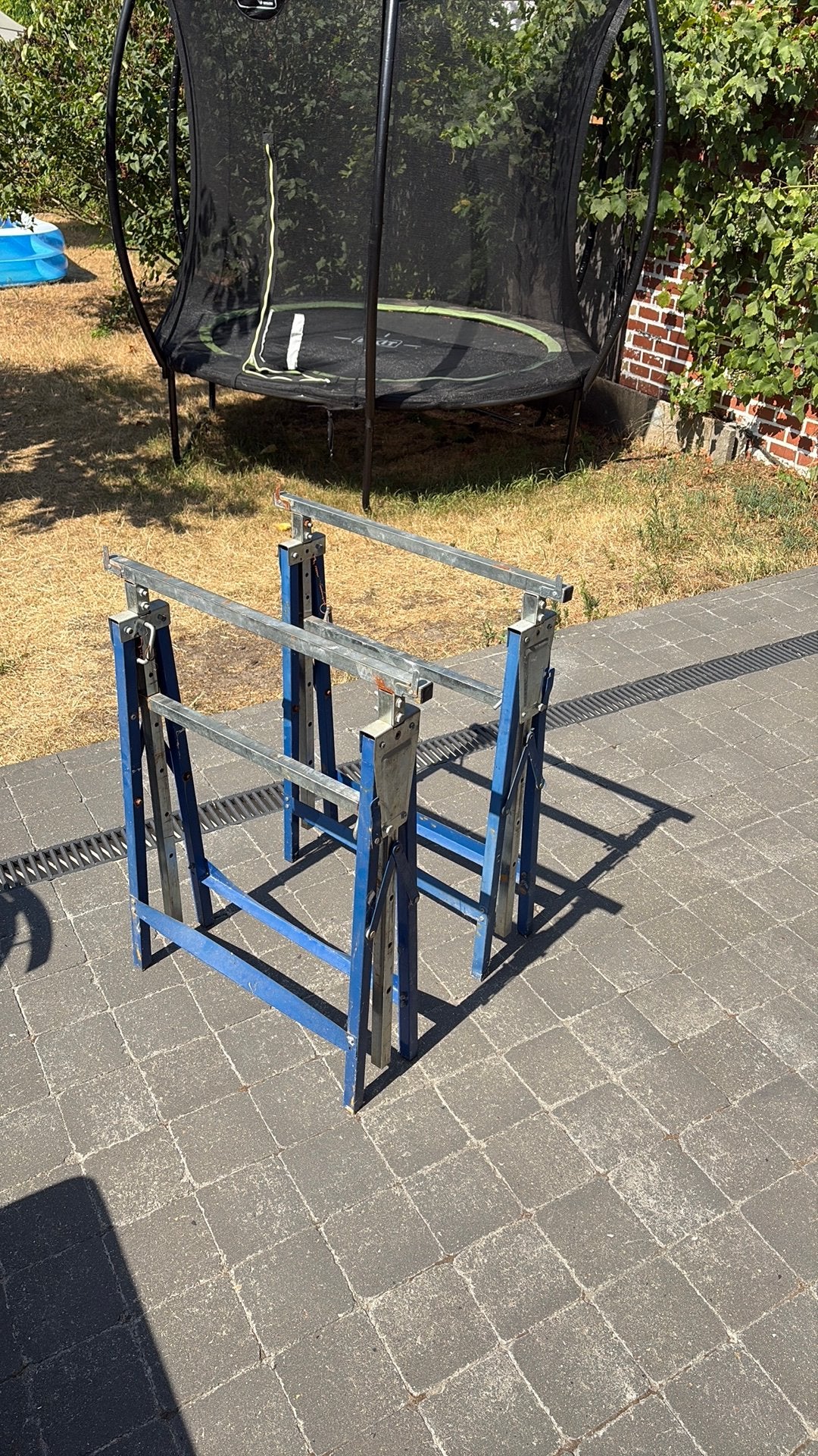 VERSTELBARE SCHRAGEN, Doe-het-zelf en Bouw, Steigers, Ophalen, Gebruikt, Overige typen, Minder dan 2 meter