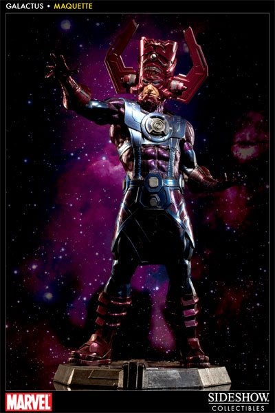 Sideshow Galactus Maquette Comic Statue Premium format, Enlèvement, Comme neuf, Fantasy