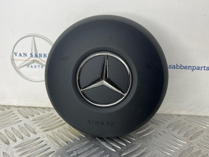 Airbag links (Stuur) van een Mercedes E-Klasse, Gebruikt, -, -, 3 maanden garantie