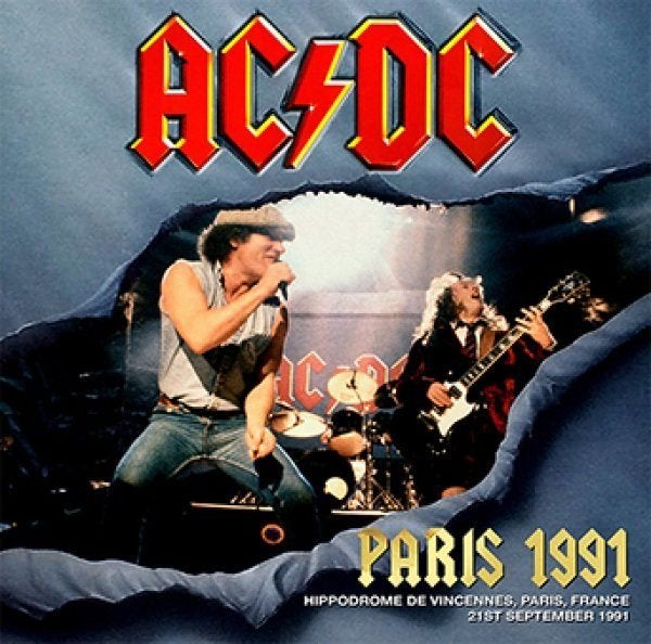 2 CD's - AC/DC - Live in Paris 1991, Import, Enlèvement ou Envoi, Album live, Hard rock