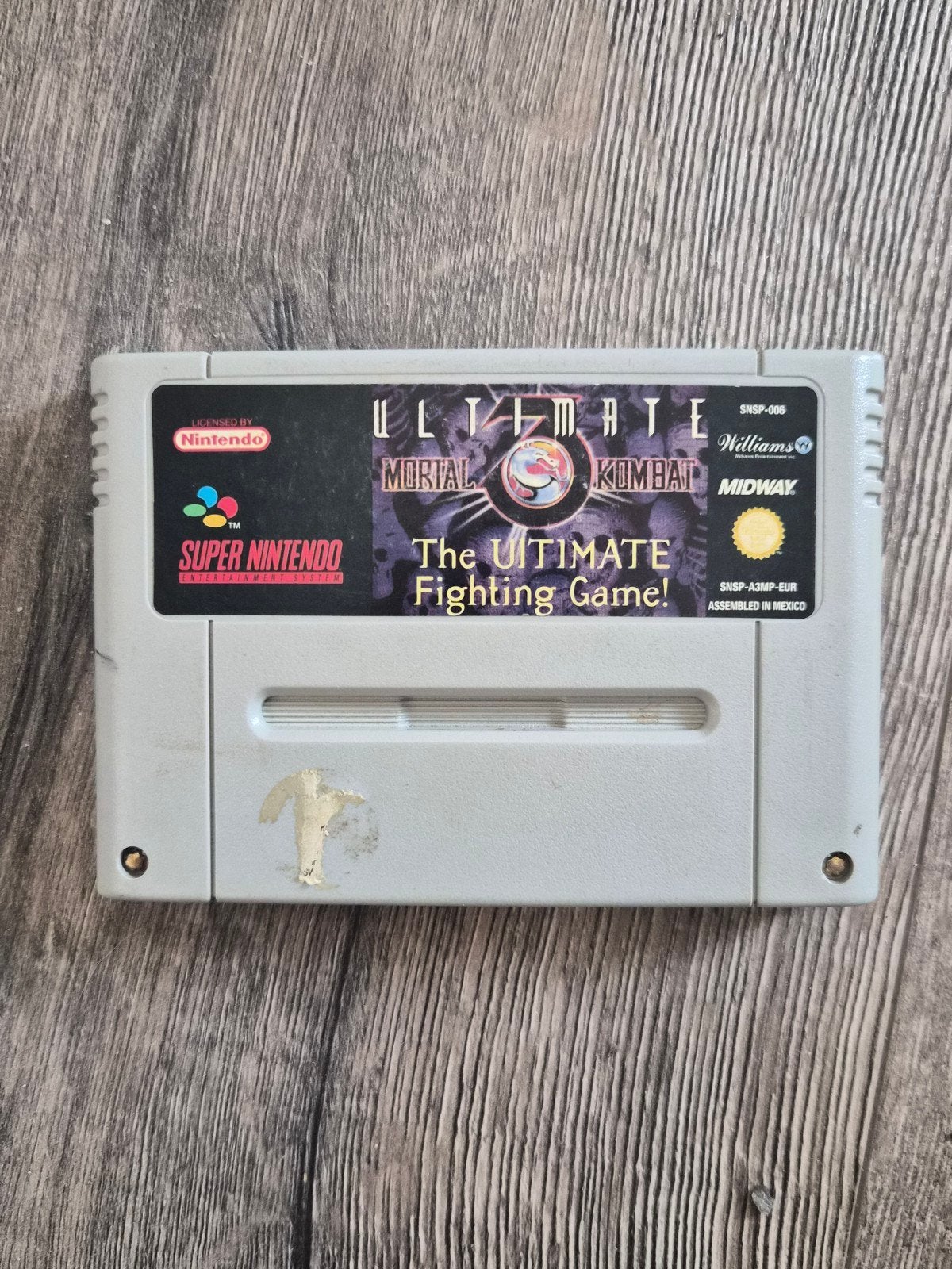 ultimate mortal combat 3, Games en Spelcomputers, Games | Nintendo Super NES, Ophalen of Verzenden