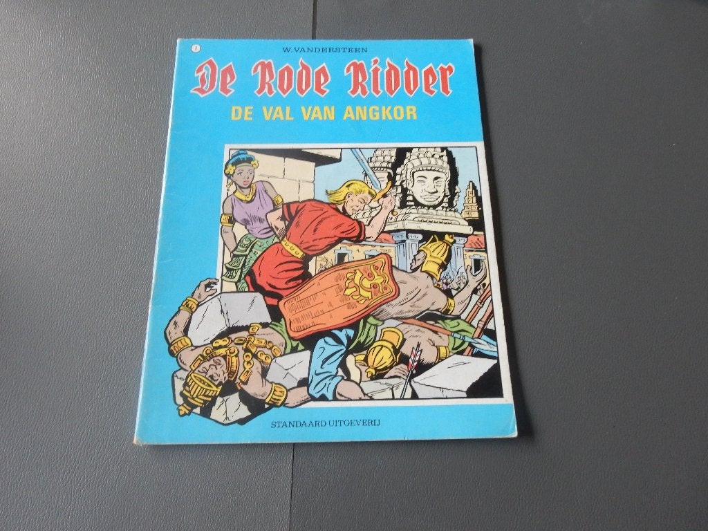 nr.224 - De rode ridder: de val van angkor (nr 7), Boeken, Eén stripboek, Ophalen of Verzenden, Gelezen