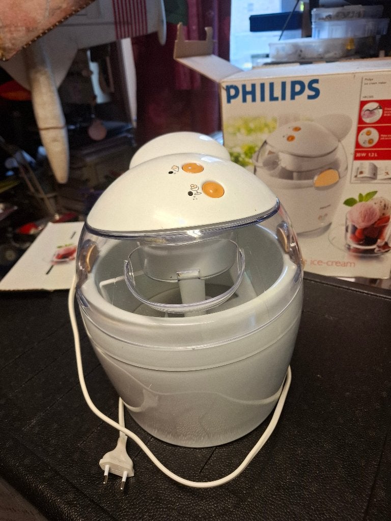 Sorbetière Philips, Elektronische apparatuur, Ophalen of Verzenden, Zo goed als nieuw