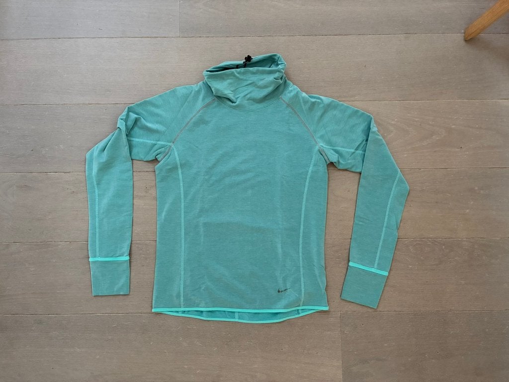 Groene Dames Sport Trui van Nike Dri-Fit (Maat S), Kleding | Dames, Nike, Ophalen of Verzenden, Hardlopen of Fietsen, Maat 36 (S)