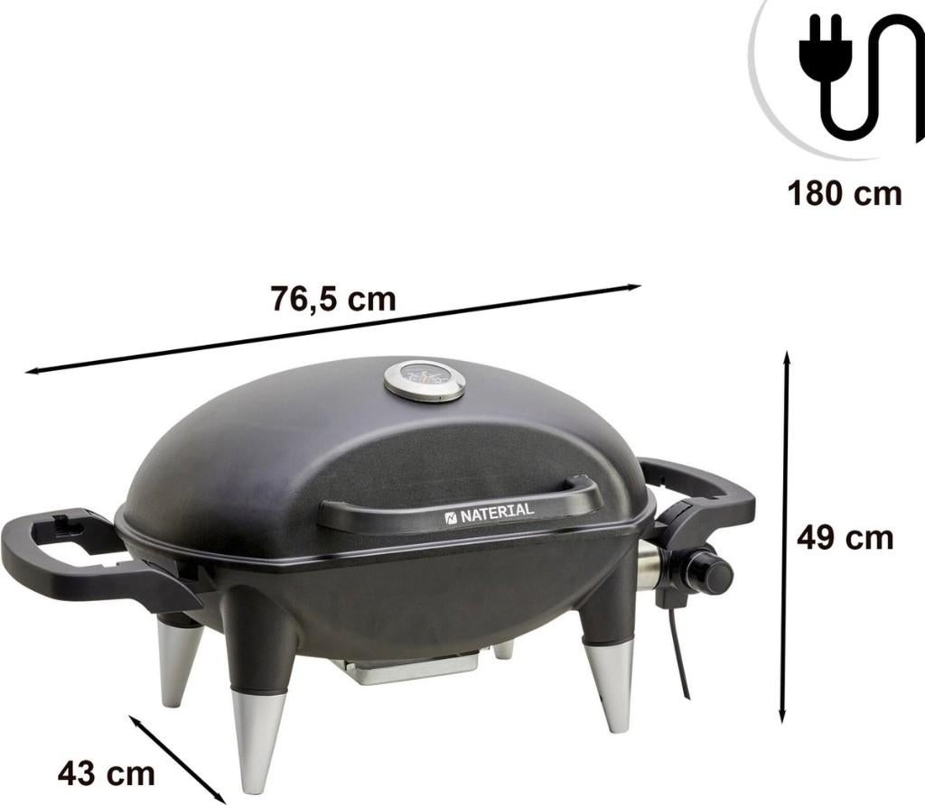 BBQ electrique NATERIAL, Tuin en Terras, Ophalen, Zo goed als nieuw, Naterial Hyperion