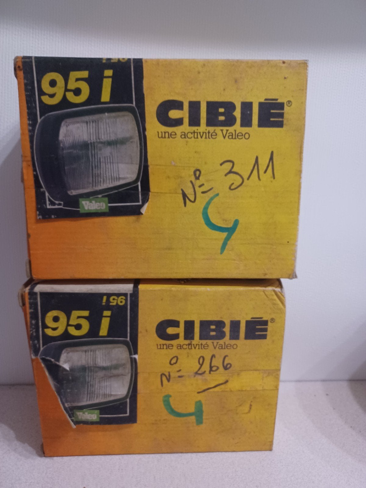 Vintage Cibie Mistlampen Boxed