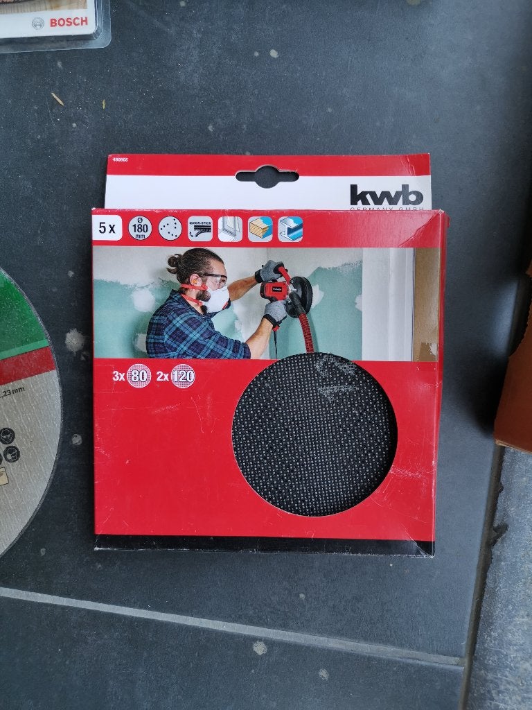 KWB staalborstel + roosterslijpschijven, Ophalen of Verzenden, Nieuw