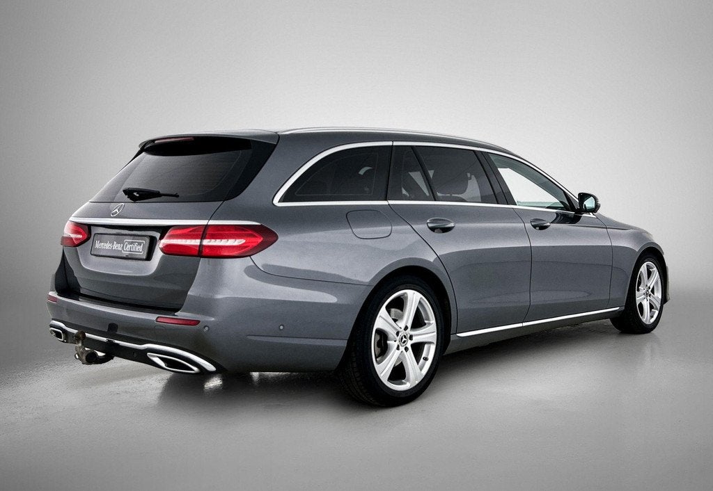 Mercedes-Benz E-Klasse 220 D Break Luxury Line Panoramisch D, Autos, Argent ou Gris, 143 kW, Euro 6, Entreprise