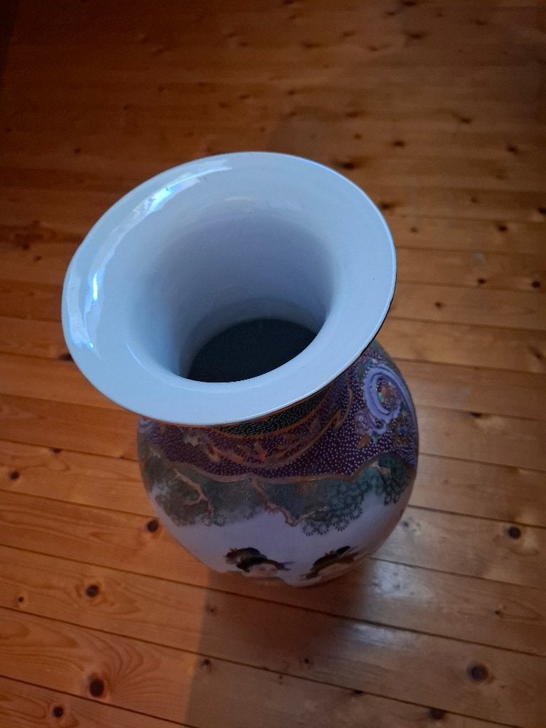 Chinese vaas, Ophalen