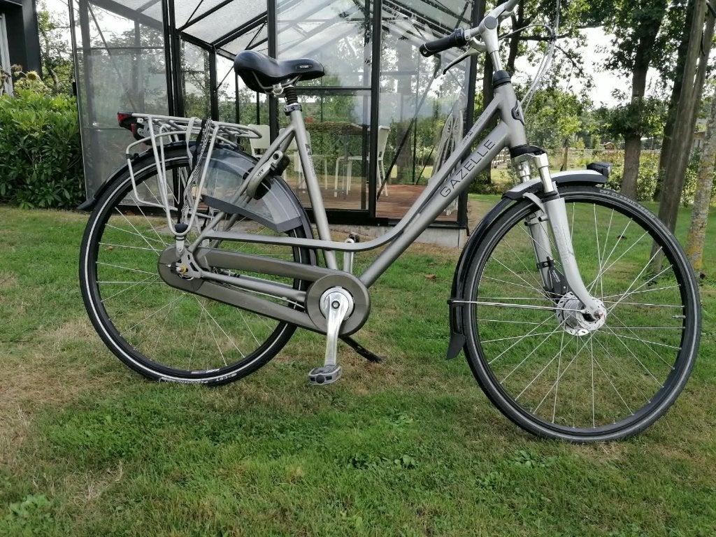 damesfiets gazelle, Ophalen, Gebruikt, (Extra) lage instap, 56 cm of meer
