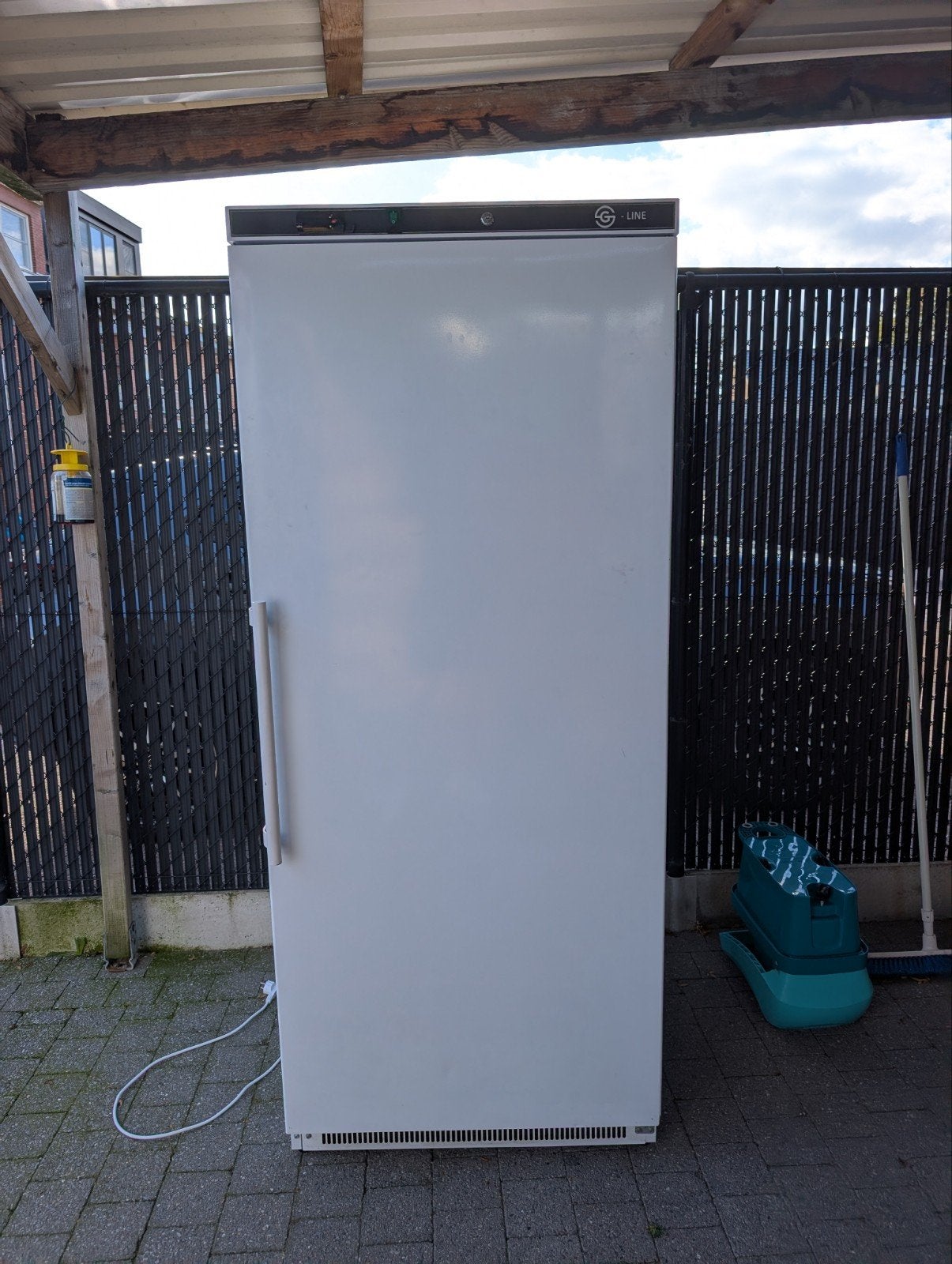 Vrieskast 600?liter statische uitvoering, Elektronische apparatuur, Gebruikt, 160 cm of meer, 60 tot 90 cm, Ophalen