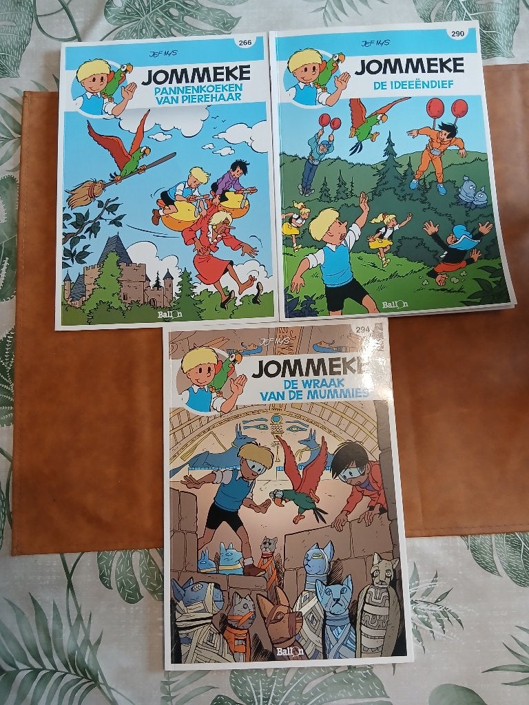 Jommeke strips, Plusieurs BD, Enlèvement, Comme neuf, Jef Nys.