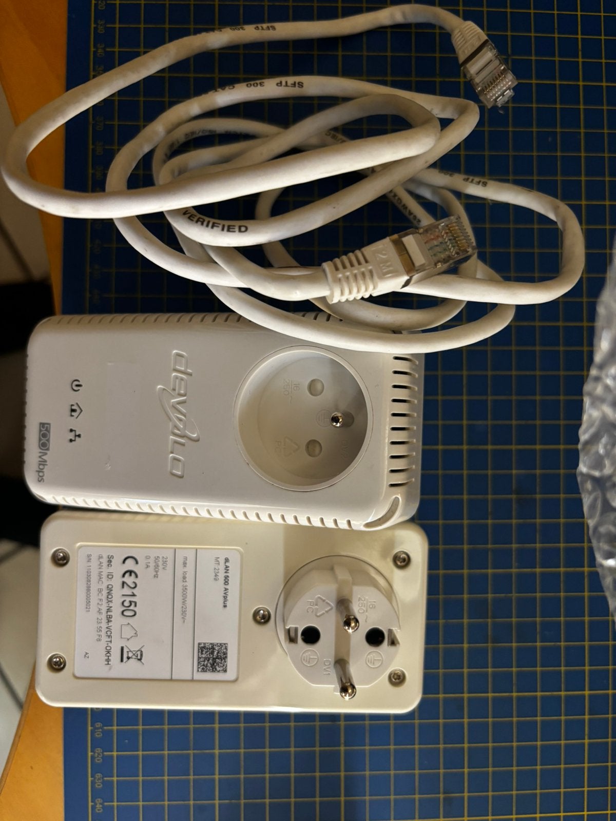 Devolo dVLAN 500 AVplus, Informatique & Logiciels, Enlèvement ou Envoi, Utilisé