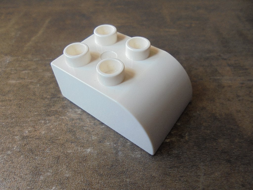 Lego Duplo Brick 2x3 Slope Curved (zie foto's) 4, Ophalen of Verzenden, Gebruikt, Losse stenen, Duplo