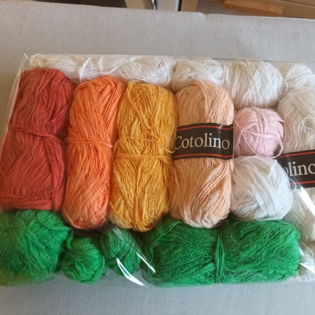 Pakket katoen versch kleuren, Ophalen of Verzenden, Nieuw, Breien of Haken, Wol of Garen