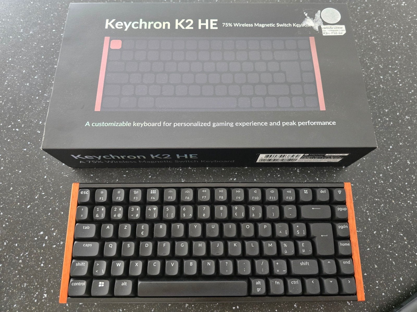 Clavier mécanique Keychron K2 HE comme neuf win/mac/android+, Enlèvement ou Envoi