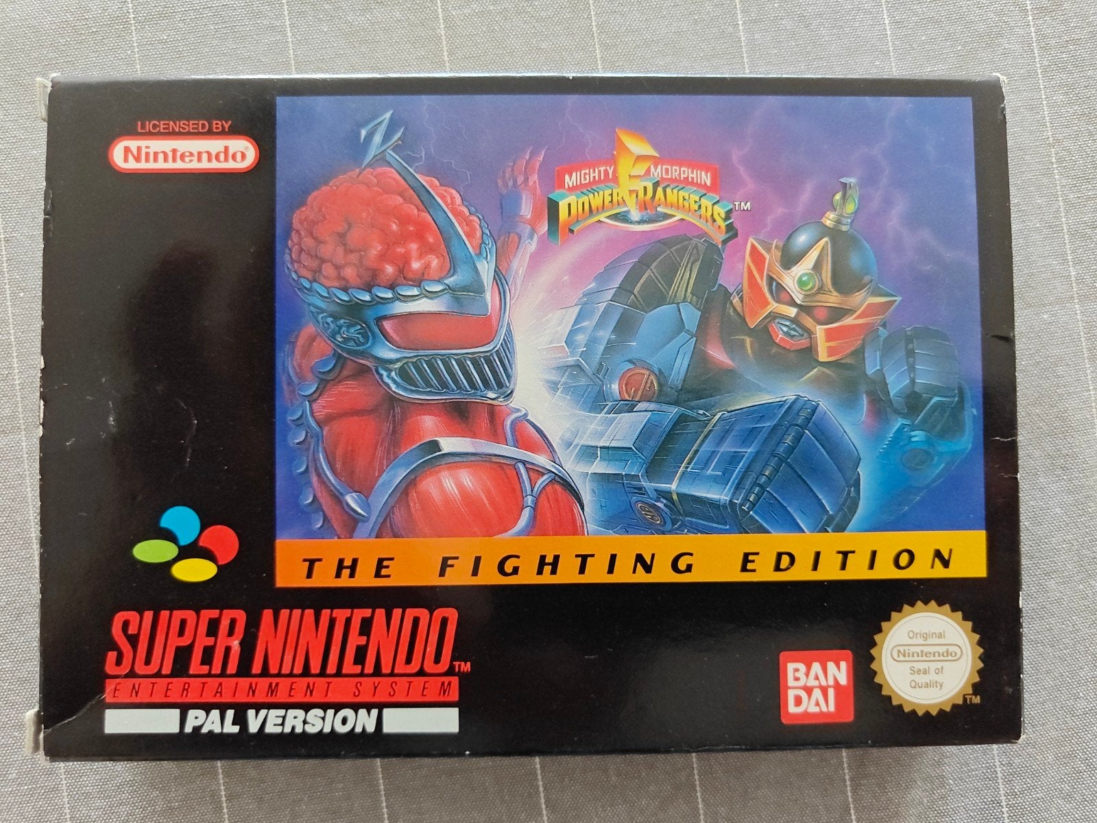 Mighty Morphin Power Rangers - The fighting edition, Games en Spelcomputers, Games | Nintendo Super NES, Ophalen of Verzenden