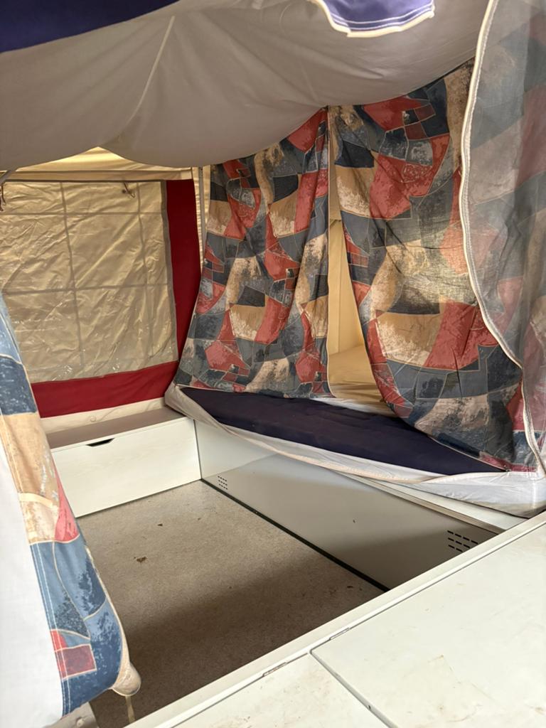 Vouwwagen jamet te koop, Caravanes & Camping, Caravanes pliantes, Jusqu'à 4, Présent, Enlèvement, Jamet