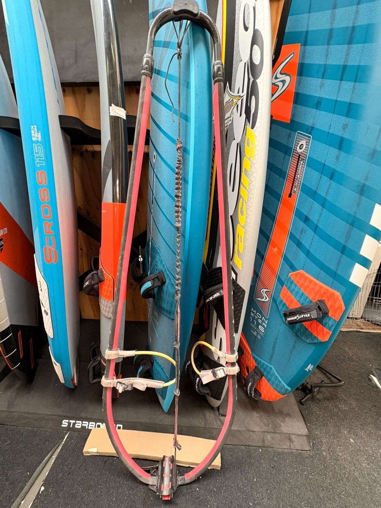 Aeron Hybrid VGrip 180-230  Boom - Giek Wide tail, Watersport en Boten, Niet ingevuld, Zo goed als nieuw, Met ophaalkoord, Niet ingevuld