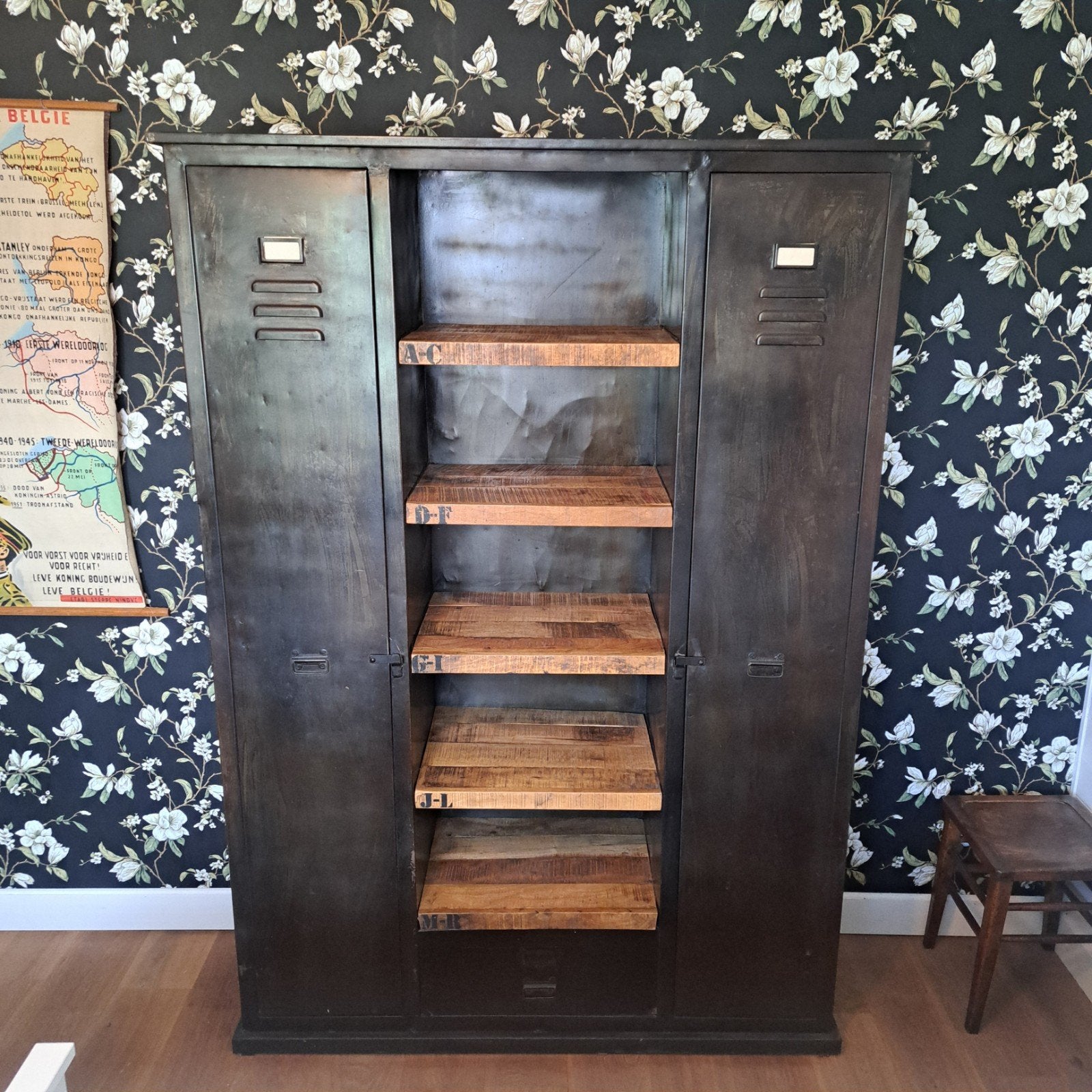 Zware industriële locker kast, Ophalen