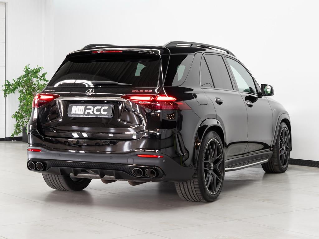 Mercedes-Benz GLE 53 AMG 4M+ HYBRID Night 22" PANO Massage D, Auto's, Automaat, 32 g/km, Gebruikt, Zwart