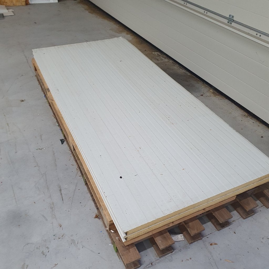 Sandwichpanelen 45mm dikte, Doe-het-zelf en Bouw, Platen en Panelen, Ophalen, Nieuw, Overige materialen, 20 tot 50 mm
