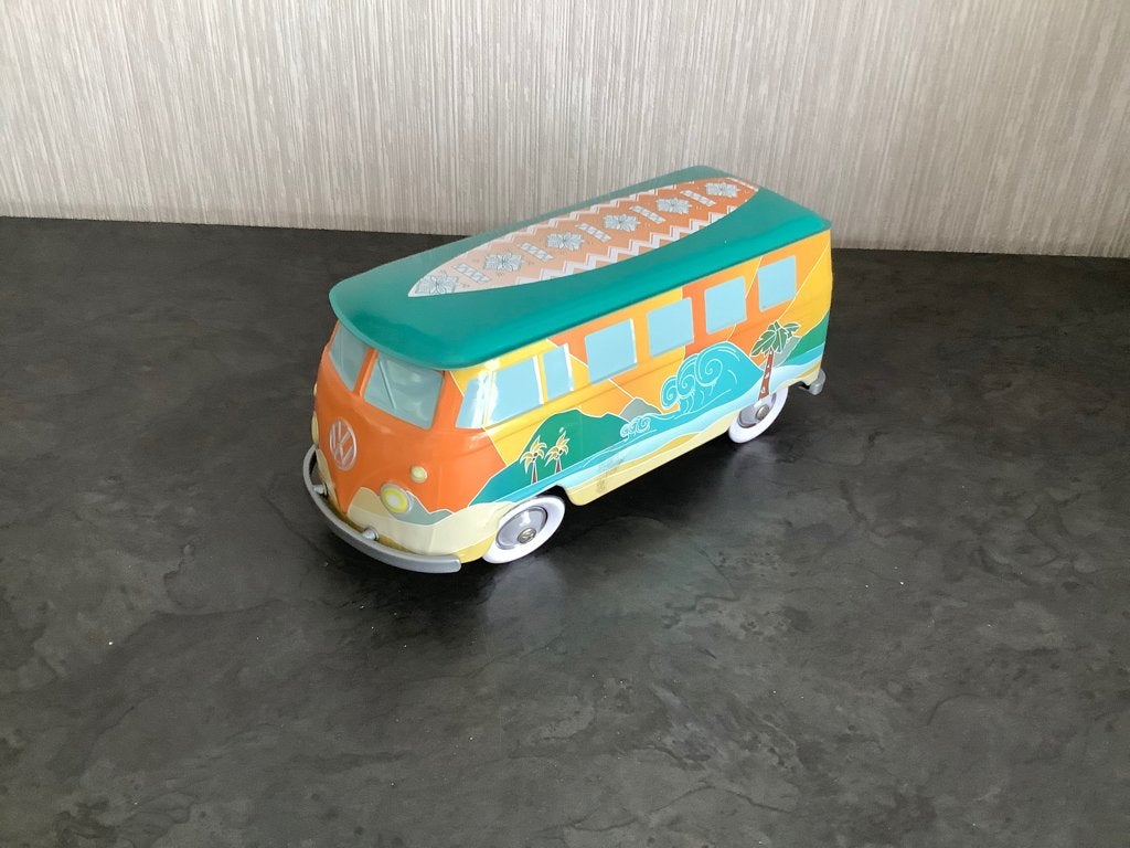 Autobus Volkswagen miniature en étain (10x20 cm), Enlèvement ou Envoi, Comme neuf, Biscuits, Autres marques