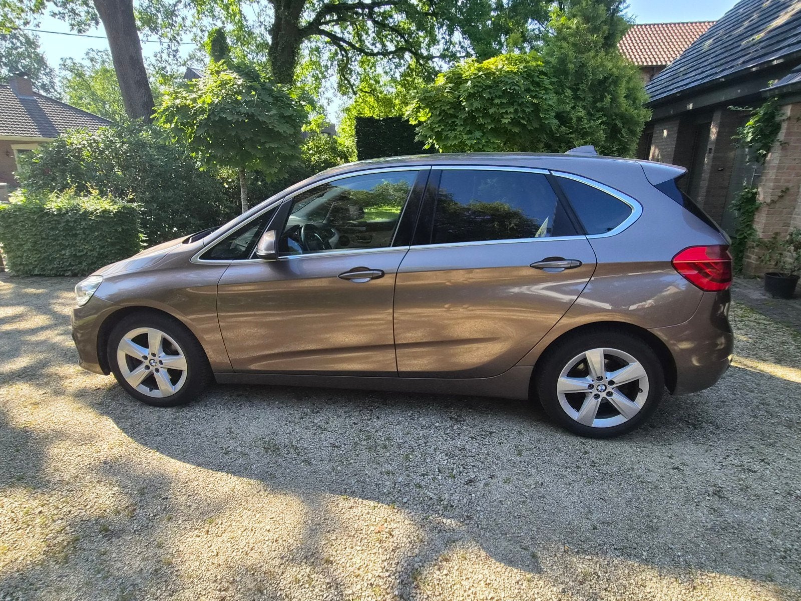BMW 218i active tourer, automaat, leder, Achat, Euro 6, 1465 kg, 5 portes