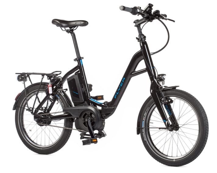 Elektrische  fiets FLYER 'pluto', Fietsen en Brommers, 20 inch of meer, Gebruikt, Velgrem, Versnellingen