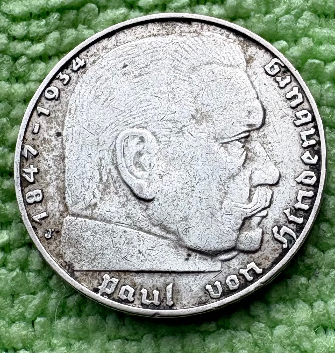 2 Mark allemand en argent 1938J, Enlèvement ou Envoi, Argent