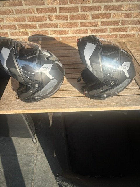 HJC I91Carst helmen met intercom (2 stuks Small en Medium), Motos, HJC, Enlèvement, M, Femmes