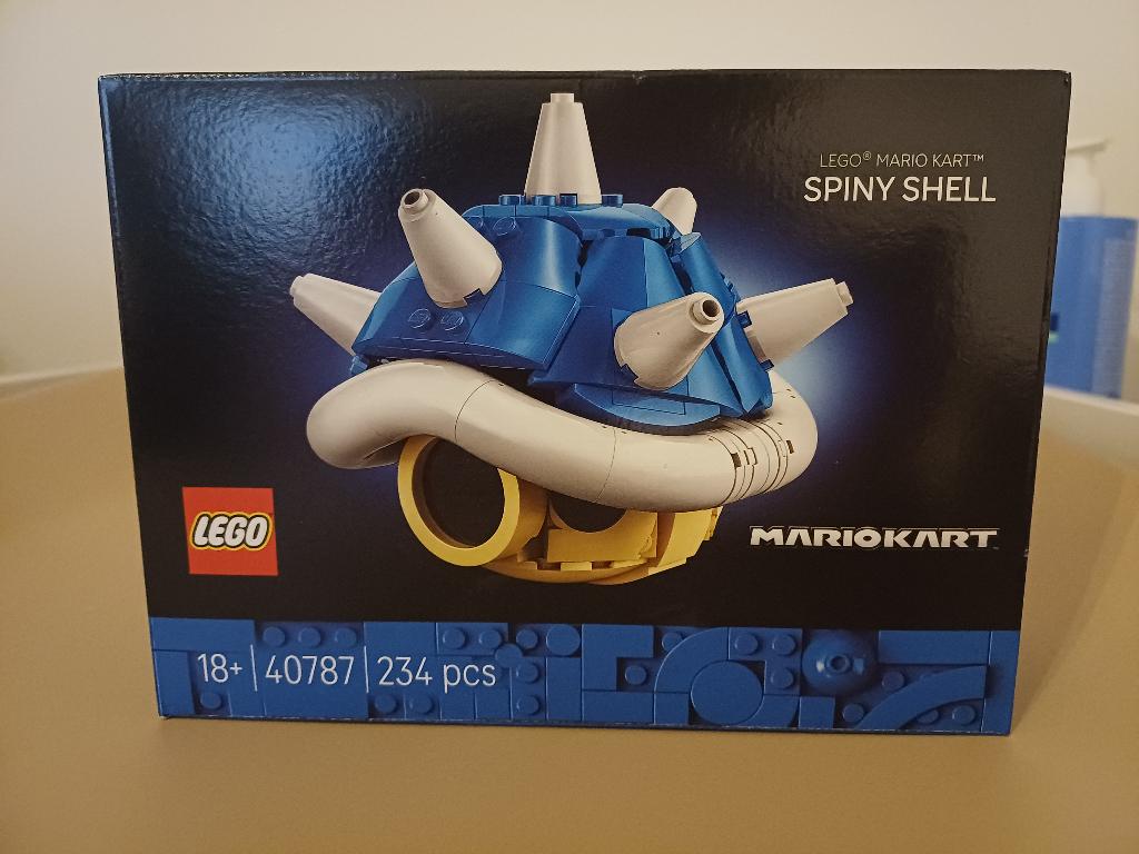 Lego Mario Kart — Spiny Shell 40787 — Récompense d'initié, Neuf, Pièces supplémentaires incluses, Lego, Ensemble complet