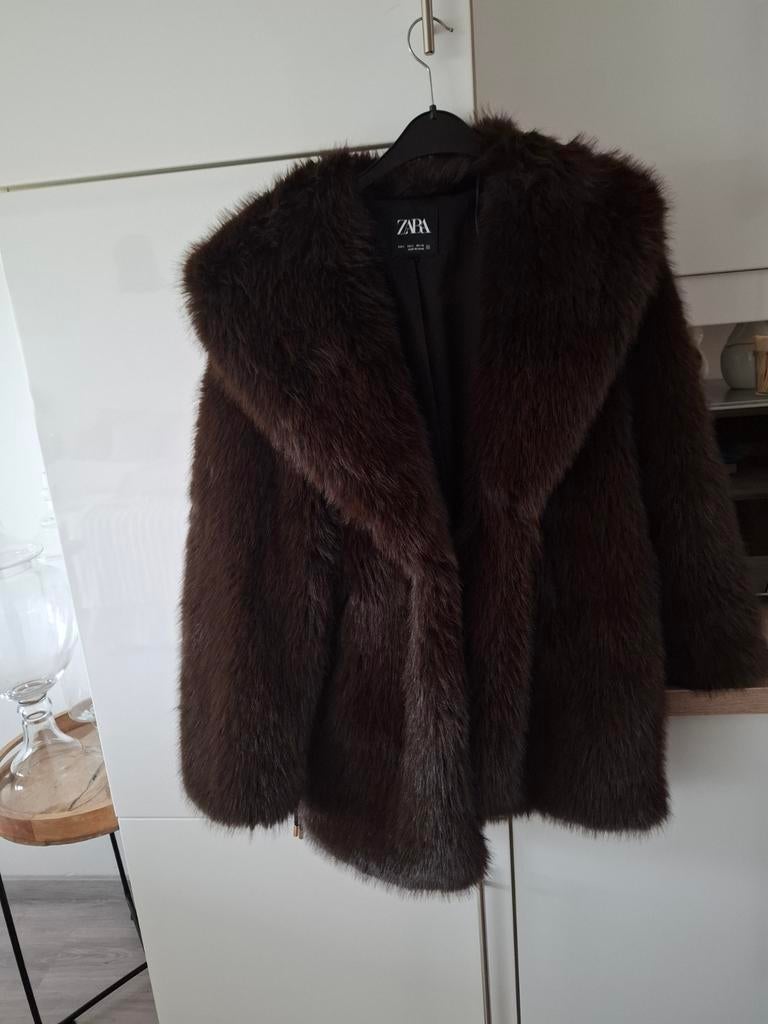 Veste  fausse fourrure, Enlèvement