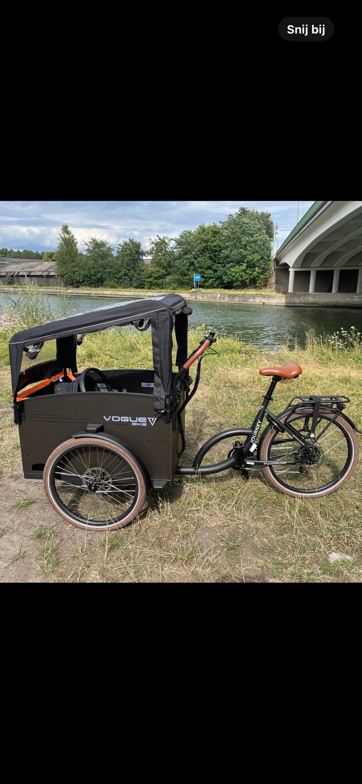 Elektrische bakfiets, Enlèvement, Comme neuf