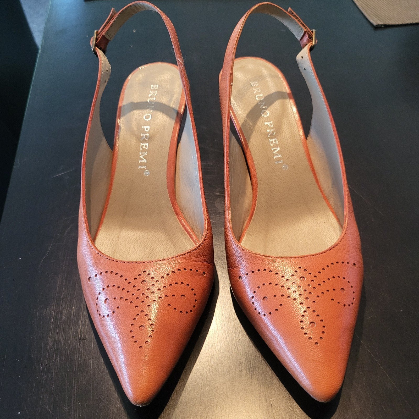 schoenen Pumps oranje, Kleding | Dames, Ophalen, Pumps, Bruno premi Italië, Nieuw
