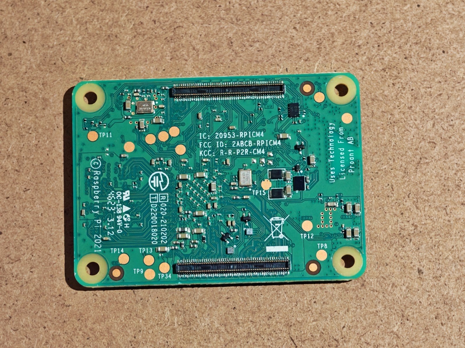 Raspberry Pi Compute Module 4 1GB RAM 8GB eMMC, Computers en Software, Ophalen, Nieuw