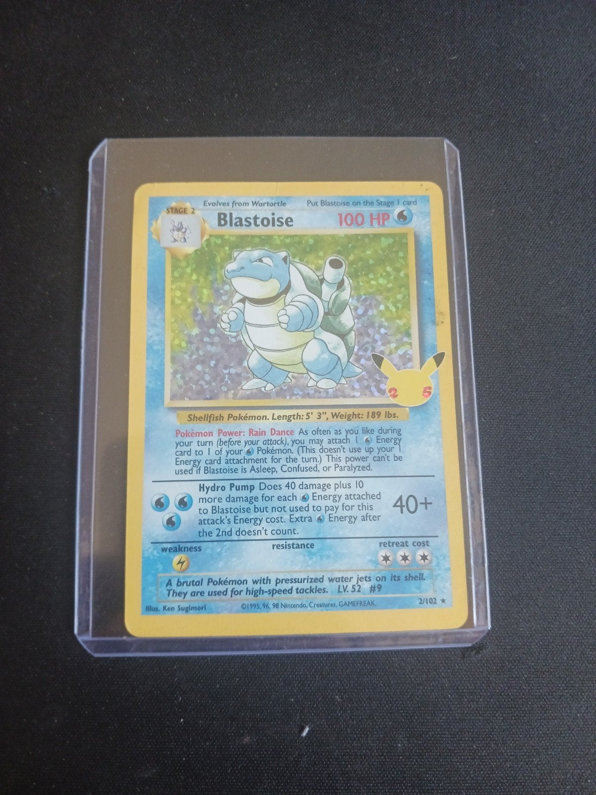 Blastoise 1995 celebrations!, Ophalen of Verzenden