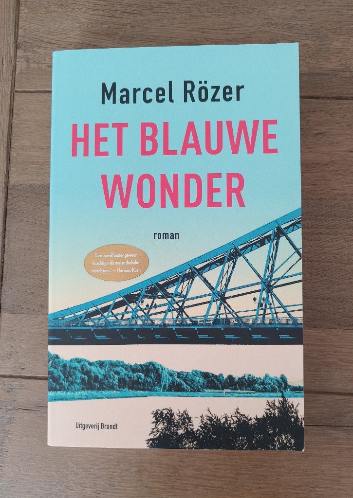 Het blauwe wonder - Marcel Rözer - roman, Livres, Romans, Enlèvement ou Envoi, Pays-Bas, Utilisé, Marcel Rözer