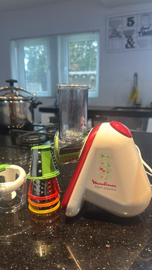 Moulinex Fresh Express – snij & rasp machine, Electroménager, Enlèvement, Comme neuf