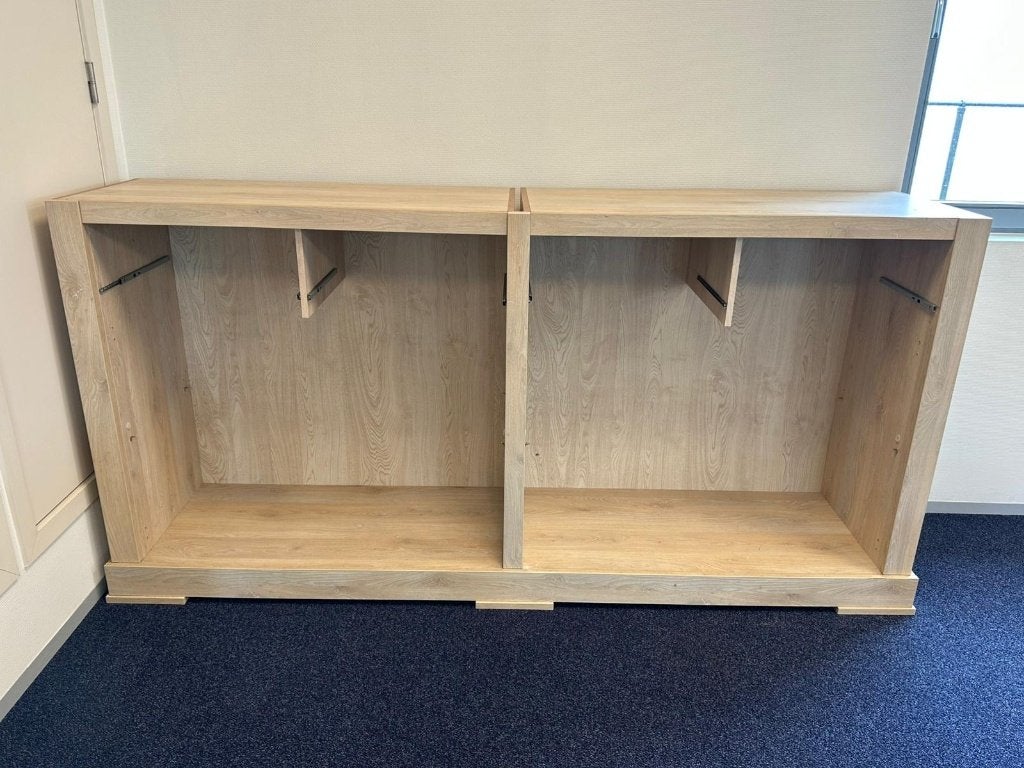 Houten kast woonkamer, Ophalen, Zo goed als nieuw
