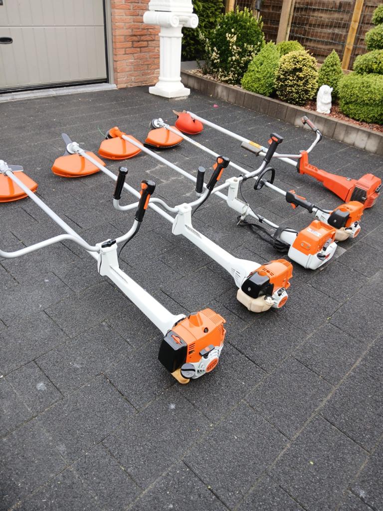 Partij Stihl Bosmaaiers, Ophalen