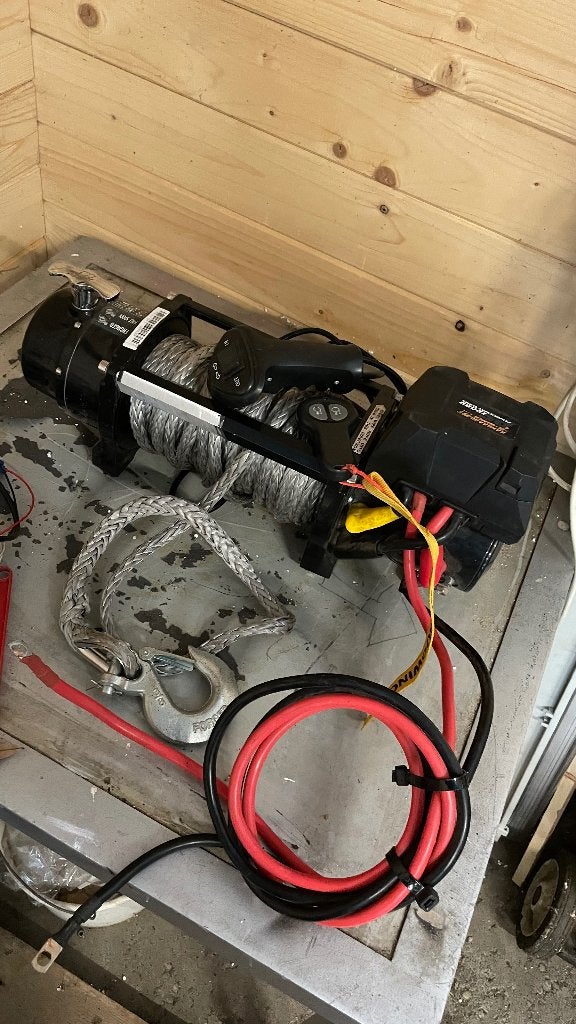 Winch / Elektrische Lier Kangaroo 12ton, Ophalen, Zo goed als nieuw, Elektrisch