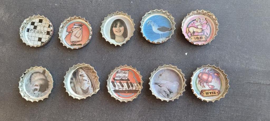 lot zeldzame oude coca cola capsules (3iv285), Collections, Enlèvement ou Envoi