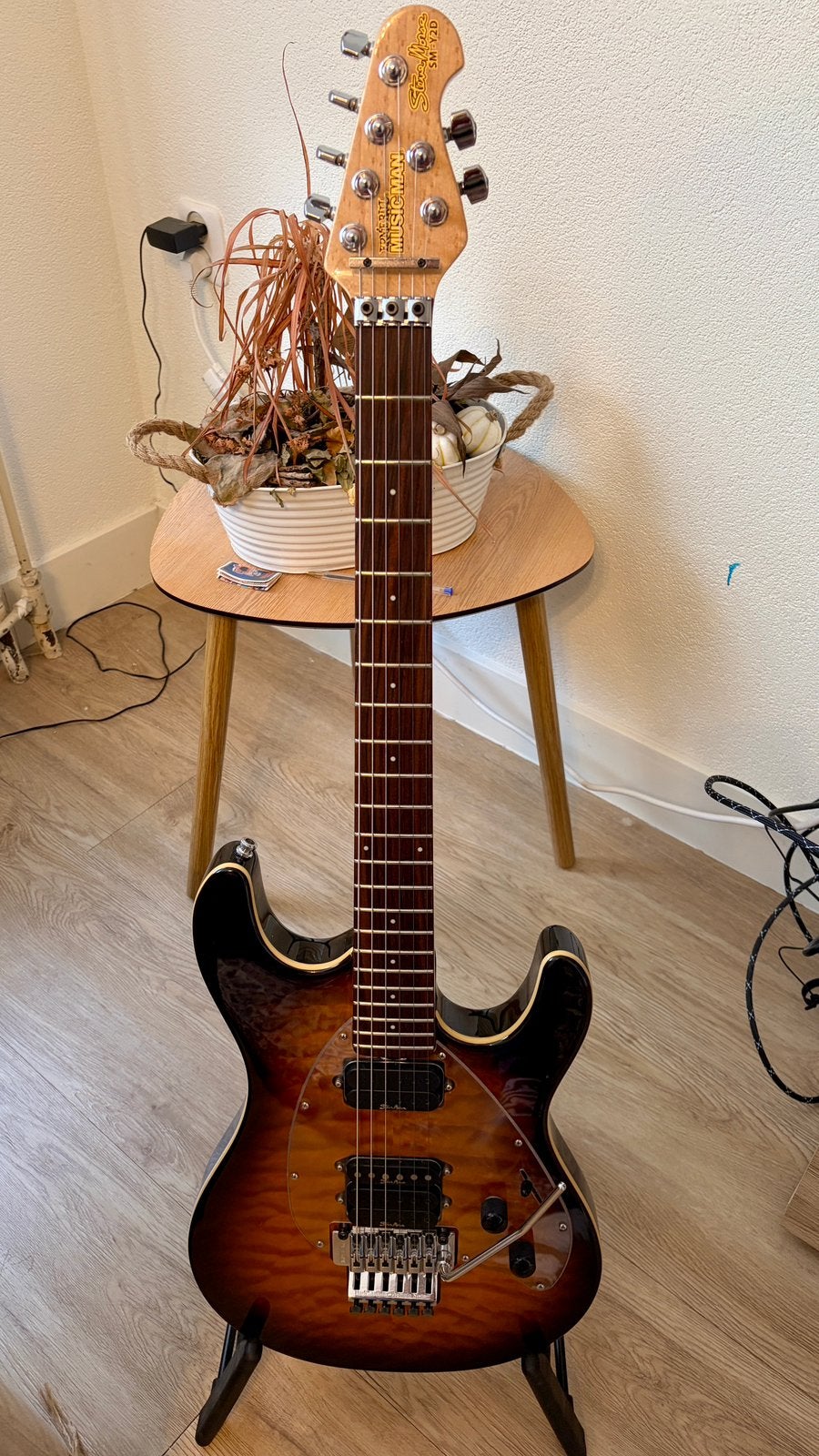 Music Man Steve Morse Y2D Tobacco Burst, Ophalen, Zo goed als nieuw