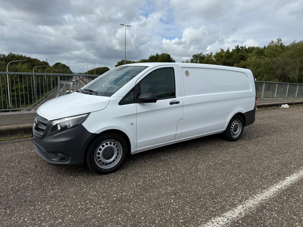MERCEDES VITO 119CDI 2020/AUTOMAAT/L3/EXTRALANG/CAMERA/190PK, Automaat, Euro 6, Wit, Mercedes-Benz