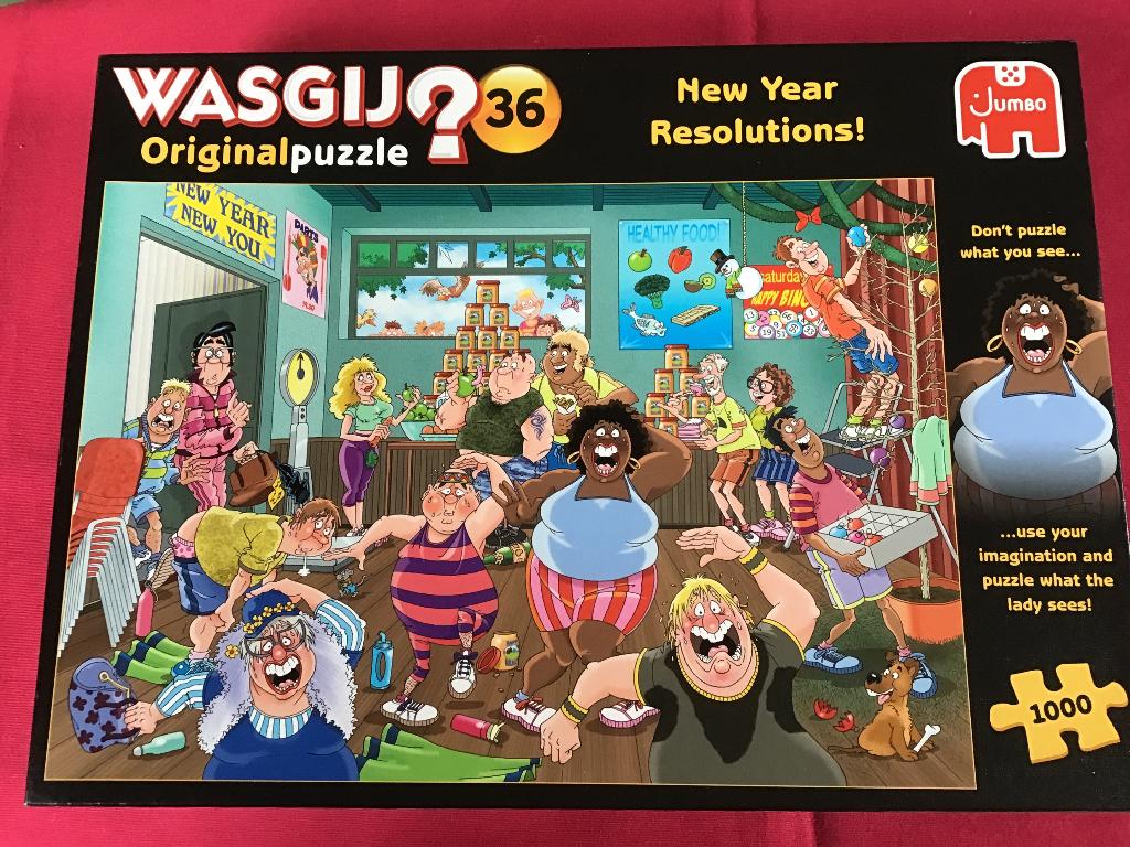 Puzzel wasgij, Ophalen, 500 t/m 1500 stukjes, Zo goed als nieuw, Legpuzzel