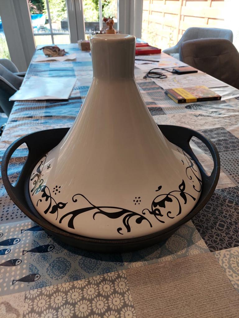 Berghoff: gietijzeren tajine, diameter 28cm (bodem), Ophalen