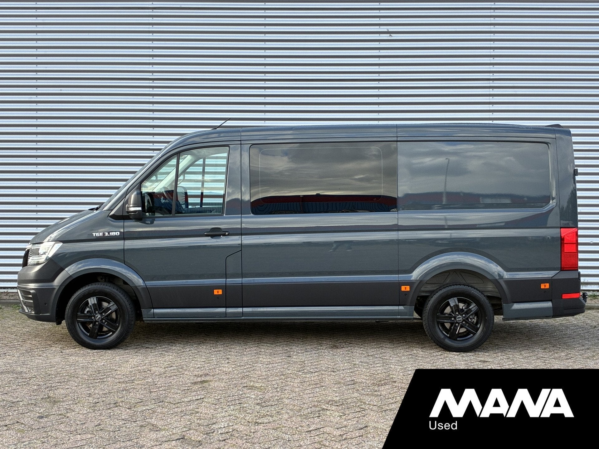 MAN TGE 35 2.0 3.180 L3H2 DC Automaat LED LM Velgen Stoelver, Auto's, Gebruikt, Euro 6, 4 cilinders, Start-stop-systeem